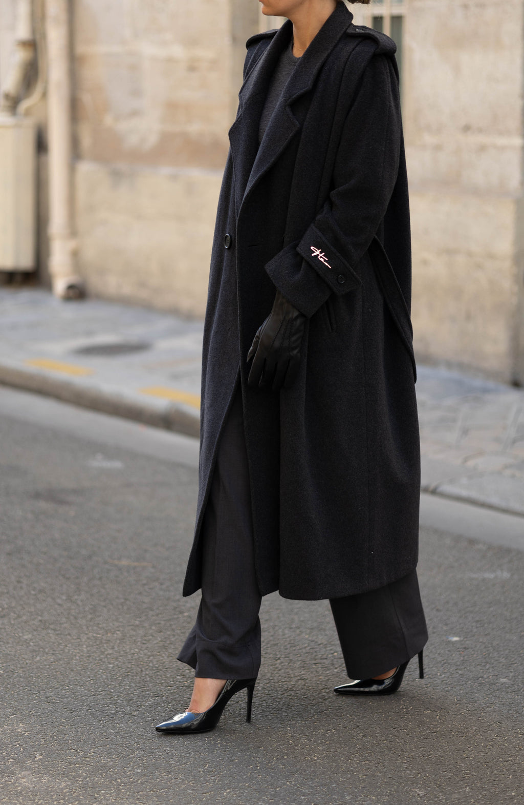 Avenue Vintage Signature Coat – Grey, Cashmere & Wool