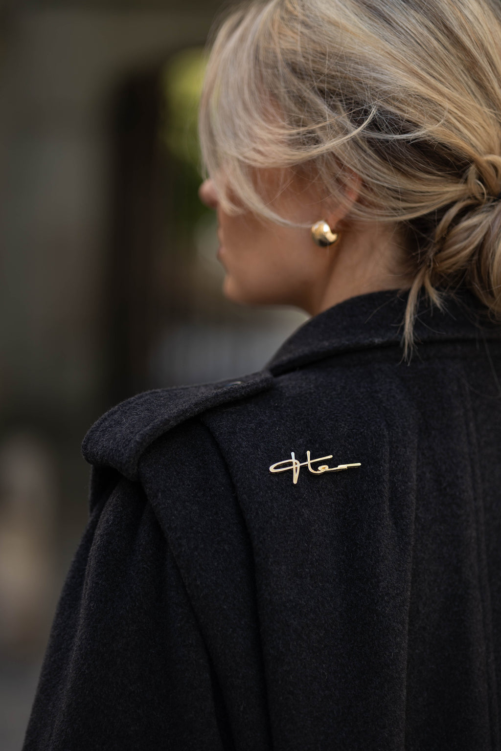 Avenue Vintage Signature Coat – Grey, Cashmere & Wool