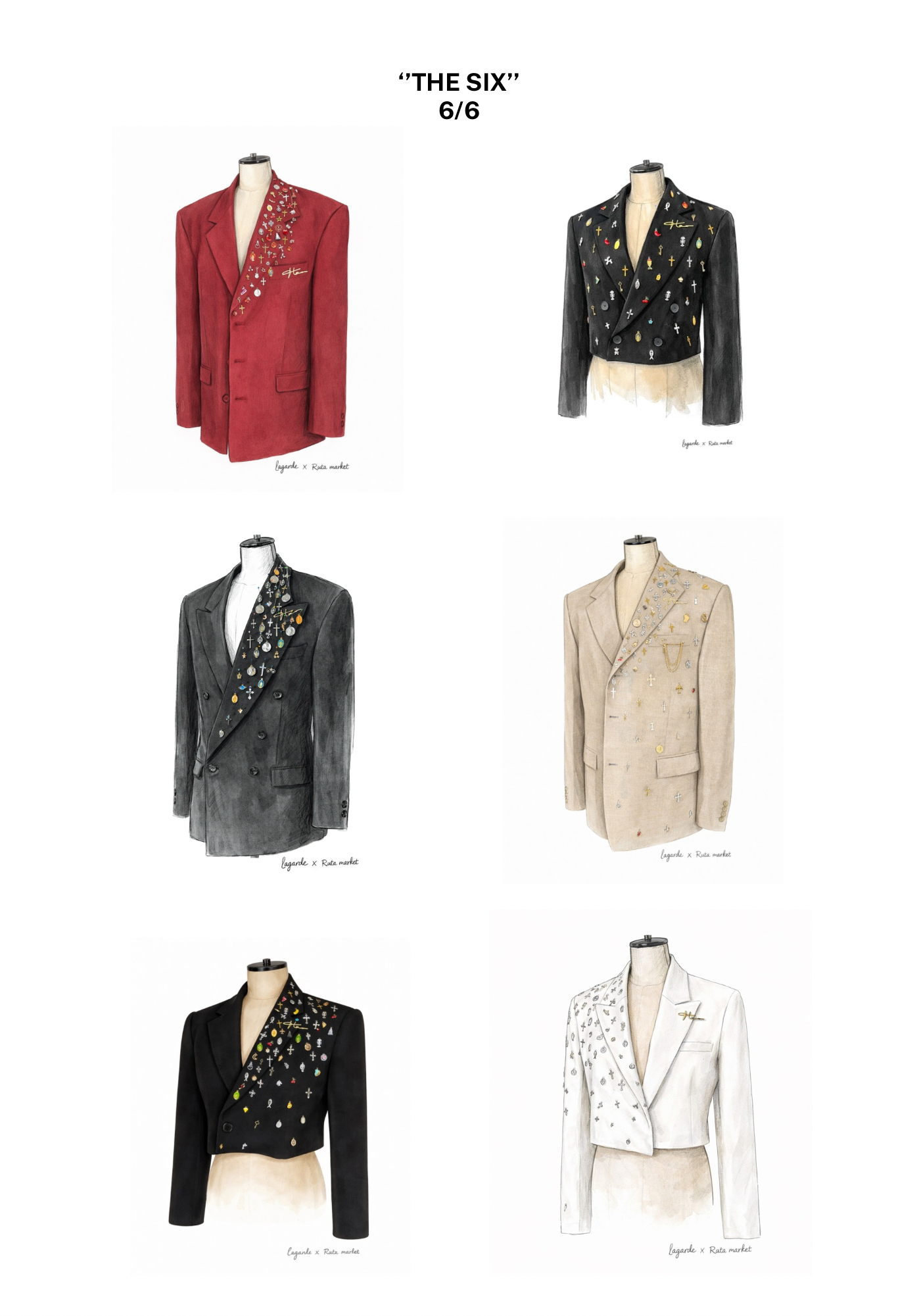 ON REQUEST | EXCLUSIVE EDIT SIGNATURE BLAZERS