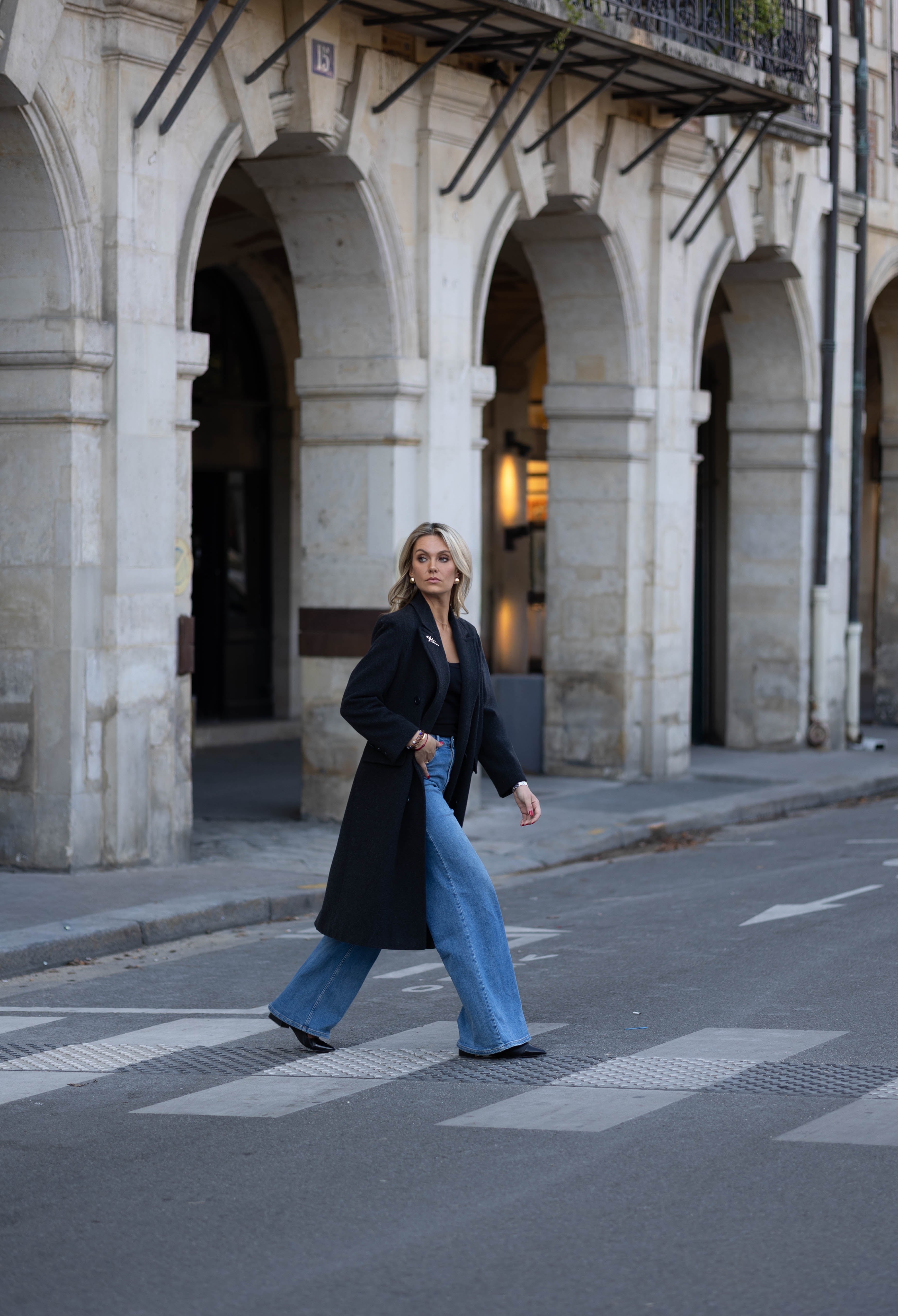 Marais Vintage Signature Coat – Grey, Cashmere & Wool